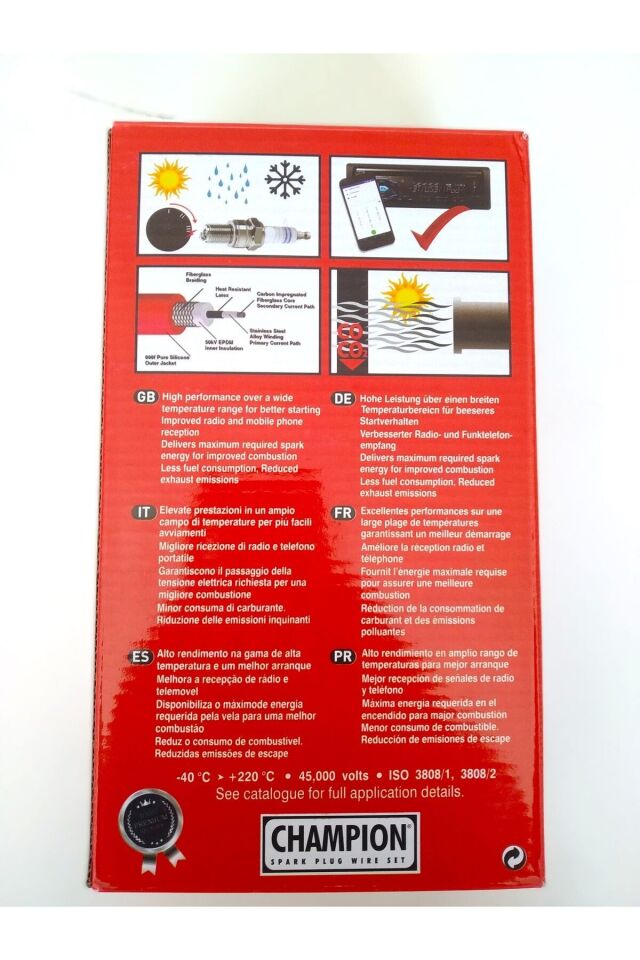 Karbüratörlü Lada Samara Buji Kablosu 8.5 Mm Uyumlu Slikon Mavi Performans