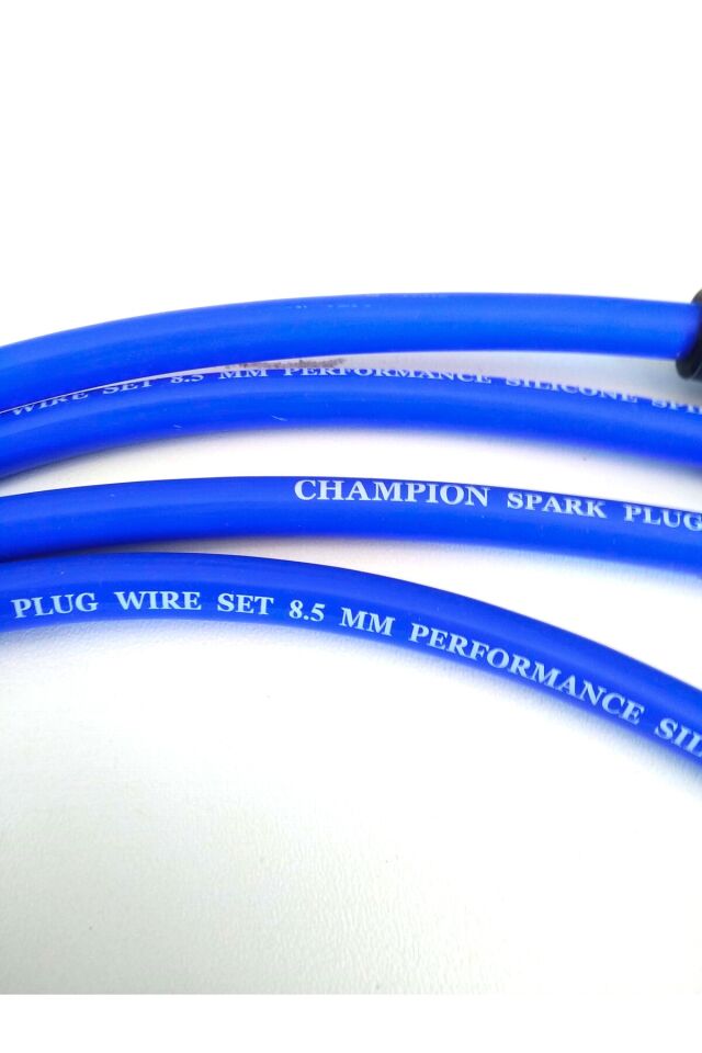8 valf lada vega buji kablosu 8.5mm slikon mavi  performans