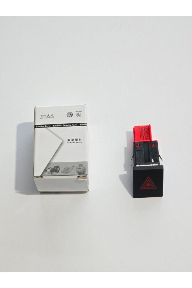 Skoda Fabia 07-14 Roomster 06-10 Dörtlü Düğmesi Flaşör (5J0953235)