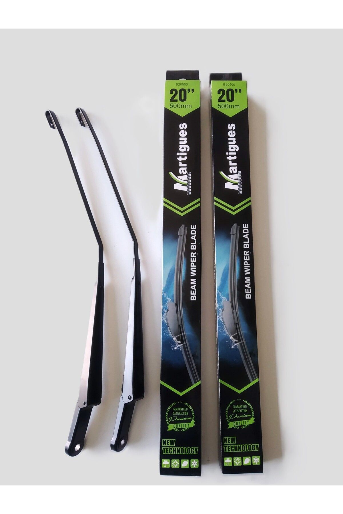 SKODA FAVORİT ÖN SİLECEK KOLU + SİLECEK SÜPÜRGE SAĞ SOL TAKIM